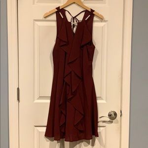Embellished Trim Dress